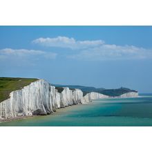 Seven Sisters Chalk Cliffs, England Wall Mural