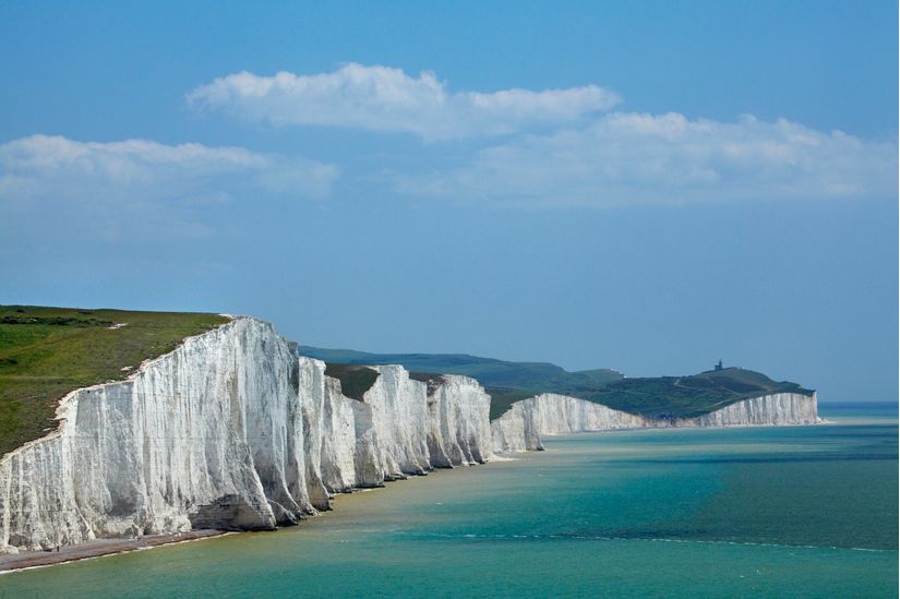 Generator Nylon chrysant Seven Sisters Chalk Cliffs, England Mural Wallpaper - Murals Your Way