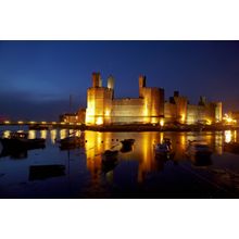 Caernarfon Castle & River Seiont Wall Mural