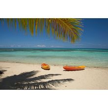 Kayaks At Plantation Island Resort, Fiji Wall Mural
