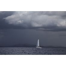 Rain Storm over Nadi, Fiji Wall Mural