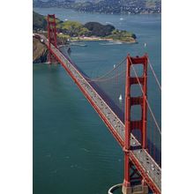 Golden Gate Bridge and Marin Headlands Wall Mural