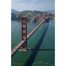 Golden Gate Bridge and Marin Headlands 2 Wall Mural