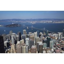 Downtown San Francisco Bay Wall Mural