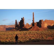 Yei Bi Chei And Totem Pole Rock Wall Mural