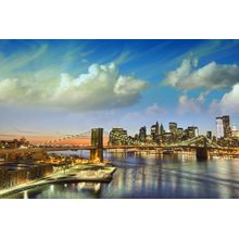New York City Manhattan Skyline Wall Mural