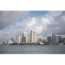 San Diego From Coronado Island Wall Mural