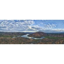 Sunrise at Lake Hodges, San Diego, California Wall Mural