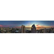 Downtown San Diego At Sunset Wall Mural