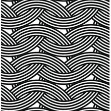 Seamless Striped Arch Pattern Wallpaper