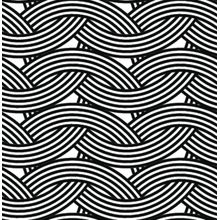 Seamless Striped Arch Pattern Wallpaper