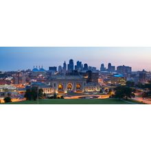 Kansas City Skyline Wall Mural