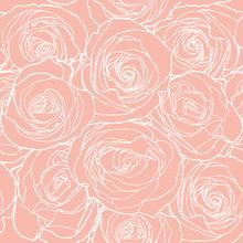 Elegant Rose Pattern Wallpaper