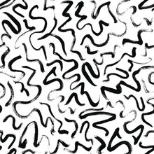 Scribble Party Pattern Wallpaper