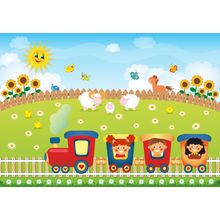 Choo Choo Train Wallpaper Mural