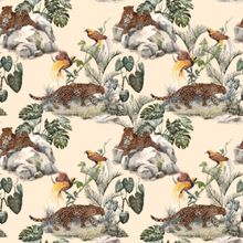 Jungle Tropical Watercolor Pattern Wallpaper