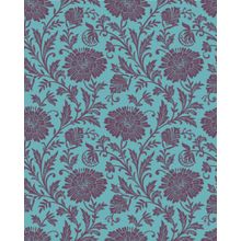 Antique Floral Pattern Wallpaper