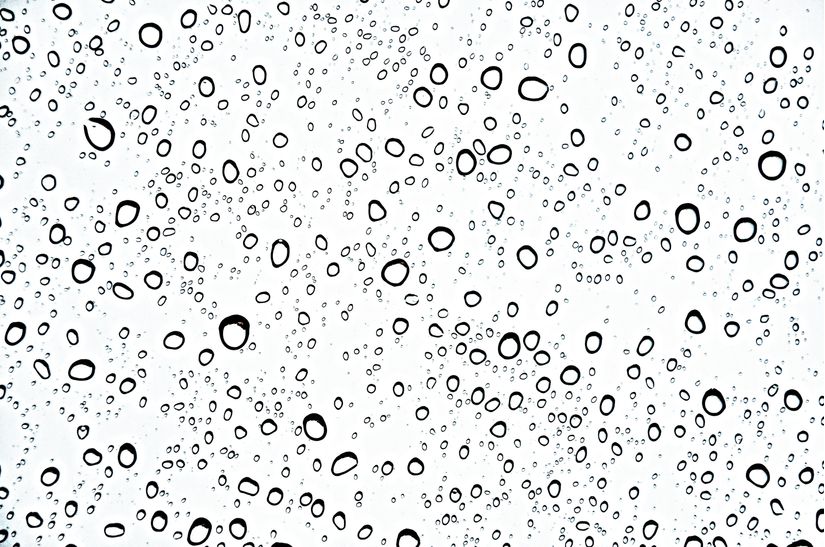 White Glass Drops White Glass Drops
