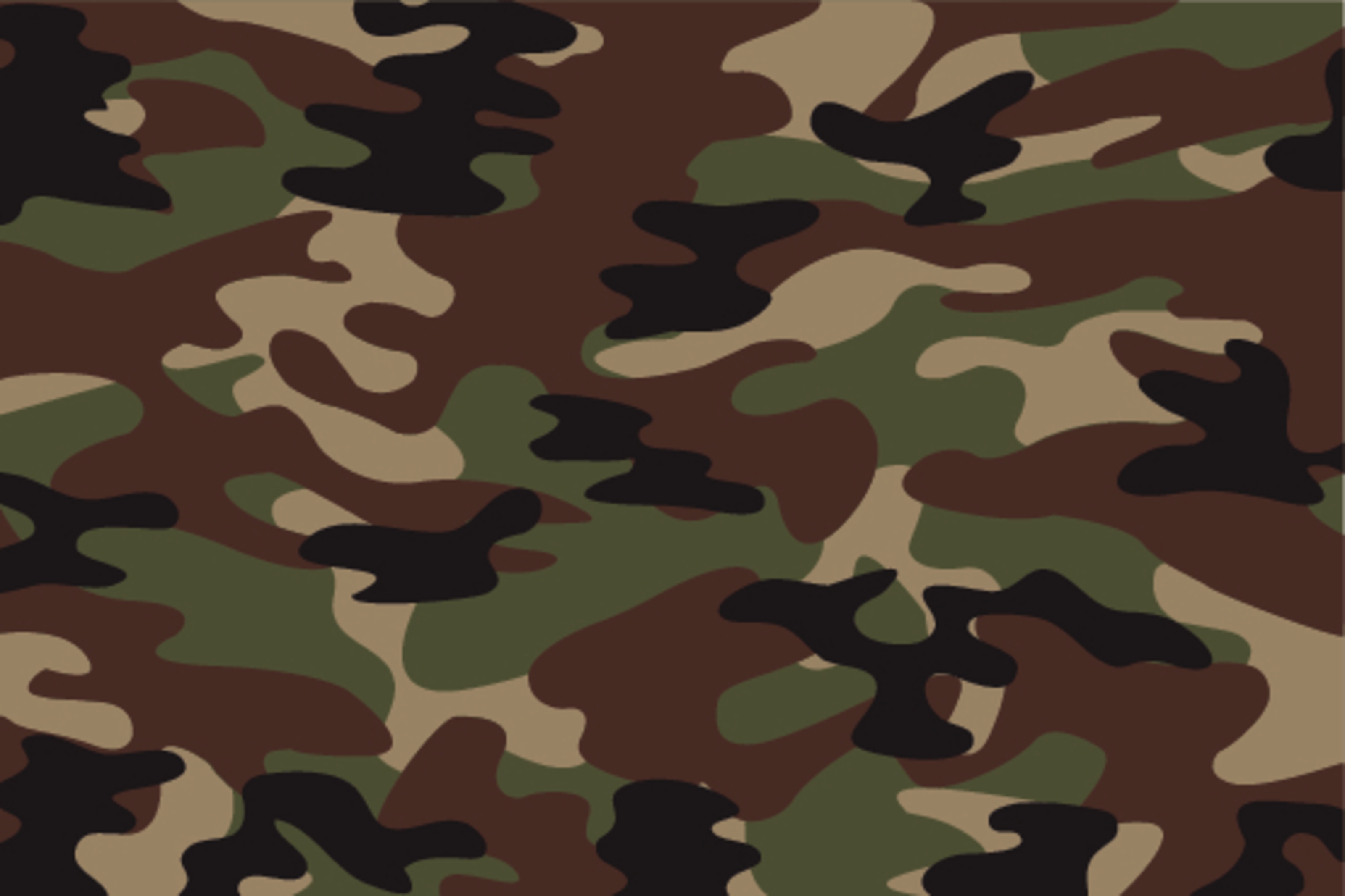 Soldier Green Camo Pattern Wallpaper