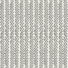 Stroke Herringbone Pattern Wallpaper