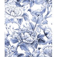Chinoiserie Flowers And Birds Wallpaper
