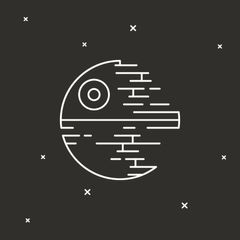 Star Station Wall Mural
