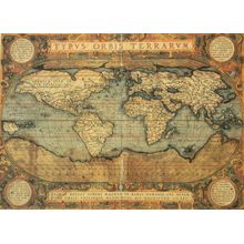 16th Century Map Of The World Mural Wallpaper