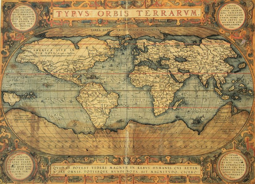 16th-Century-Map-Of-The-World-Mural-Wallpaper
