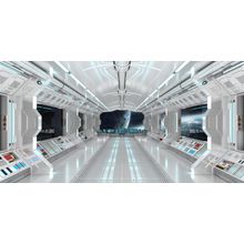 View From Inside Space Ship Wall Mural
