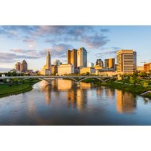 Columbus, Ohio Skyline Wall Mural