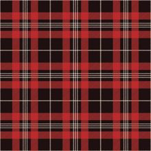 Red And Black Tartan Pattern Wallpaper