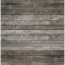 Ash Grey Weathered Wood Panels Wall Mural