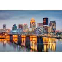 Louisville, Kentucky On The River Wall Mural