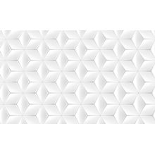 White Geometric Background Wallpaper Mural