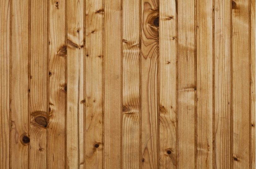 Pine Wood Planks Wall Mural