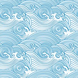 Japanese-Waves-Pattern-Wallpaper