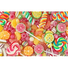 Sweet Bonbons Wallpaper Mural