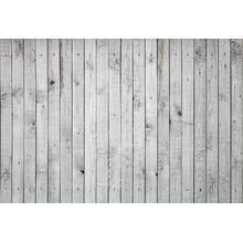 White Painted Wooden Boards Wall Mural