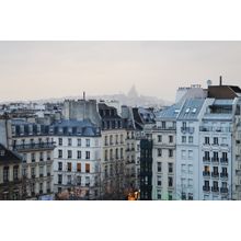 Roofs Of Paris  Wall Mural