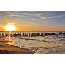Beautiful Sunset Beach Wall Mural