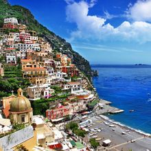 Beautiful Positano Amalfi Coast Wall Mural