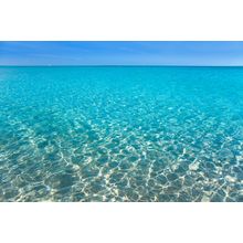 Turquoise Water Ripples Wall Mural