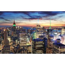 New York City Night Wall Mural