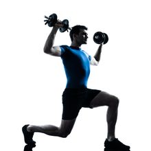 Weight Training Wall Mural