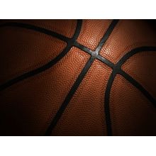 Basketball Close-Up Wall Mural