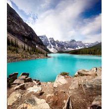 Moraine Lake, Banff National Park, Alberta, Canada Wall Mural