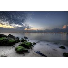 Sunrise at East Coast Park Beach Wall Mural