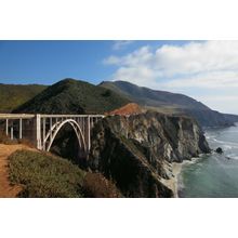The Magnificent Bridge On A Rocky Coast Wall Mural