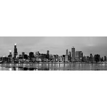 Chicago Skyline Panorama Wall Mural