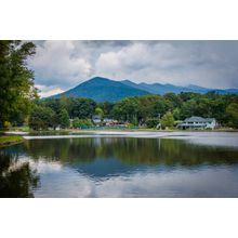 Lake Tomahawk And Black Mountain Wall Mural
